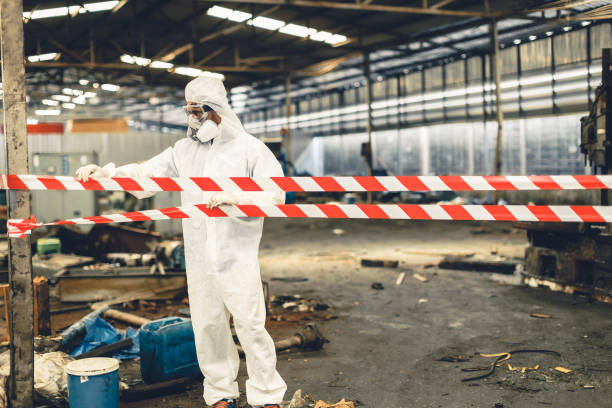 Professional Trauma Scene Cleanup technician working in Dryden, WA